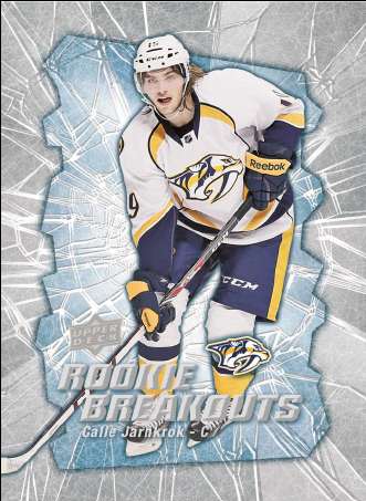 14-15 Upper Deck Series 2 Rookie Breakouts Calle Jarnkrok