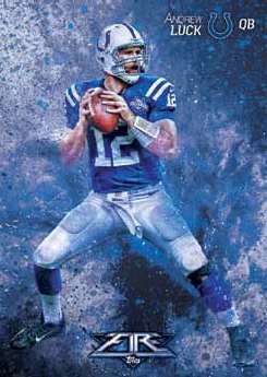 Base Card Example with Andrew Luck Normal