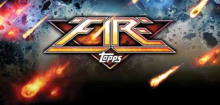2014 Topps Fire Football Logo